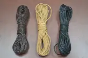 3 CORDS - 30 METERS BLACK & BROWN LEATHER BEADING CORD STRING 2MM #F-1134