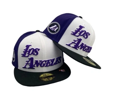 Los Angeles Lakers NBA City Edition 59FIFTY fitted hat cap
