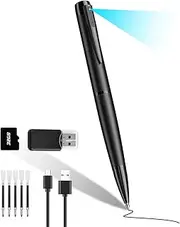 SANPROV Spy Cameras Pen 1080P Hidden Camera Mini Portable Pocket Cam Covert Camera with 32G SD Card Secret with Video Recording Photo Taking for Home Business Indoor (Plus de texture, plus de classe)