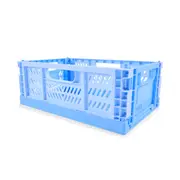 5L Collapsible Crate - Small, Blue