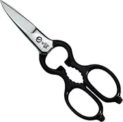 ZWILLING Multi-Purpose Scissors, Universal scissors, Length: 20 cm, Stainless Special Steel, Silver/Black, Kitchen utensil