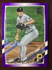 2021 Topps Series 1 Mitch Keller Purple Border Parallel Meijer Pirates