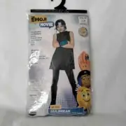 THE EMOJI MOVIE BE YOU JAILBREAK Child Costume LARGE 12-14 #316 *missing wig*