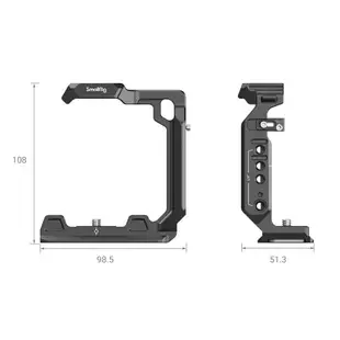 ◎相機專家◎ SmallRig 3639 半籠 兔籠 適 Sony A7R5 A7R4 A74 A7S3 A1 公司貨【跨店APP下單最高20%點數回饋】