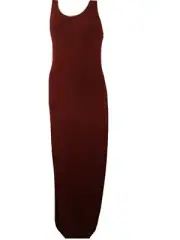 New $895 M Donna Karan black label collection body con brick red dress