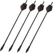 4pcs Traditional Pot Tossing Arrows Boys and Girls Arrow Toys Outdoor Fun Themed Events