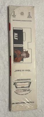 Vintage 1988 ALF Car Sun Shade 'Alien on Board' RARE 1987 NEW NOS