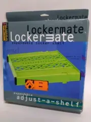 Classic Expandable Locker Shelf RED 12"-15" LockerMate Adjust-a-Shelf