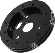 JUMPLAWN 6Holes Steering Wheel Adapter to Hub Conversion Spacer for Enhanced Grip Durable for Car Accessories Fits Steering Wheels