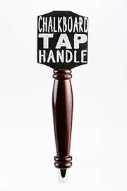 Chalkboard Tap Handle For The Draft Beer Lover's Kegerator or Bar (Dark)