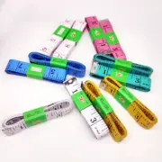 12pcs 150cm Assorted Color Tape Measurement Sewing Tailor Ruler Measure Tool