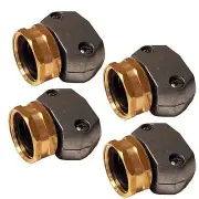 Chapin 6-9467: Female Heavy-Duty Brass Hose Mender Coupling, Fits 5/8 Set of 4