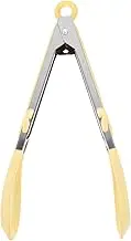 OFFSCH Ergonomic Handle Self-Locking Clip Kitchen Tong for Ice Candy Chips Popcorn Food Tongs for Pasta Serving