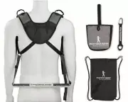Piggyback Rider SCOUT (3pc) Toddler Child Carrier Safety Harness & 3 Accessories