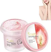 Peach Brightening Exfoliating Body Scrub, Peach Smooth & Tight Body Scrub, Peach Exfoliating Body Scrub, Deeply Exfoliates Scrub, Peach Body Scrub for Body, Face Hand & Foot (1pcs)