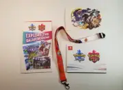 Nintendo Switch Pokemon Sword & Shield Postcard & Lanyard PAX Promo New