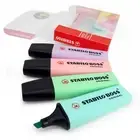 Stabilo Boss Pastel Highlighter Pen Highlighter Markers - Set of 4 in Wallet