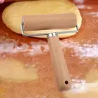 Rolling Pin Cooking Supplies with Handle Pastry Roller Handheld Dough Roller