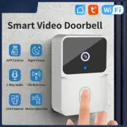 Tuya Wifi Wireless Video Doorbell HD Door Bell Two Way Intercom System IR Alarm