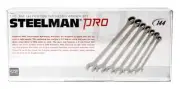 STEELMAN PRO 78982 7-Piece Standard 144 Position-Tooth Ratcheting Wrench Set