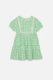 Daisy Gingham Kids Dress