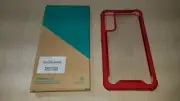 i-Blason Ares Series Case Designed for Galaxy S22 PLUS (2022 Release) Rugged RED