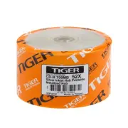 100-PK 52X Tiger Brand Silver Inkjet Hub Printable Blank CD-R CDR Disc 700MB