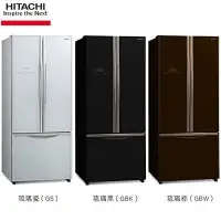 在飛比找Yahoo!奇摩拍賣優惠-HITACHI日立三門變頻電冰箱}RG-470/GBW RG