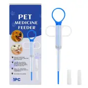 Pet Pill Popper Giver Gun Cat Dog Tablet Capsule Piller Dispenser Syringe Tool