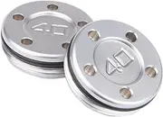 OGECLF 2pcs Silver Golf Weights for Titleist Scotty Cameron Newport, Phantom, Futura, GoLo, California Putters 5g 10g 15g 20g 25g 30g 35g 40g 45g for Option