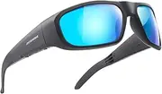 [OhO sunshine] Smart Glasses,Polarized Sunglasses with Bluetooth Speaker,Athletic/Outdoor UV Protection and Voice Control,Unisex