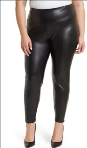 Catherine Malandrino Faux Leather Legging 3X