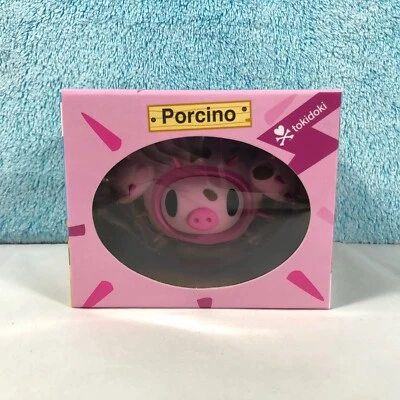 Tokidoki Cactus Friends Porcino Muddy Pink Pig Collectible Vinyl Figure NIB
