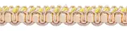 Ivory Yellow Gold 1/2" Gimp Braid Trim Winter Sun [5 Yards]