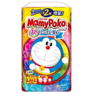 🎊🎉新款限量版MAMYPOKO日本境內滿意寶寶哆啦a夢小叮噹尿布禮盒拉拉褲 M/L/XL/XXL褲型紙尿褲