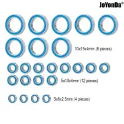24pcs Blue Rubber Sealed Bearing Kits for RC 1/10 HSP Nitro Atomic Warhead 94106