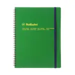 DELFONICS ROLLBAHN POCKET NOTEBOOK/ XL/ GREEN ESLITE誠品
