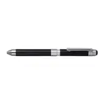 日本 斑馬 多變組合筆 僅筆桿（中性筆/自動鉛筆/原子筆三合一）可添換筆芯設計 附筆盒 /支 皮革黑桿 SB15-LBK