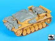 Black Dog 1/35 StuG III Ausf.D Canvas Cover and Accessories WWII (Dragon) T35193