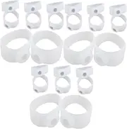 [GLEAVI] Sets Magnetic Toe Ring Toe Acupoint Covers Flexibility Trainer Elastic Cover for Home Exercise Pairs