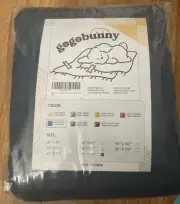 GoGoBunny Dog Blanket, Blue (Light Blue), 82”x 82", New and sealed
