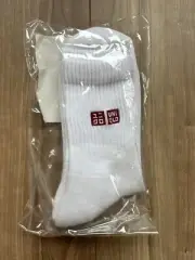 Rare!! NWT :Roger Federer UNIQLO 2018 Wimbledon Socks White RF