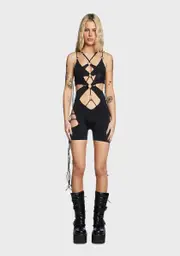 [Lipt The Label] Razor Cut Out Bodysuit