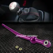 FOR EK EG DB DC PURPLE BILLET ALUMINUM SINGLE BEND MT RACING SHORT THROW SHIFTER