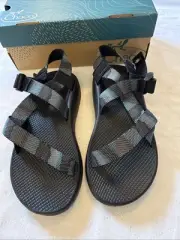 NIB Chaco Z Cloud Sandal Weave Black men's size 10 EU 43