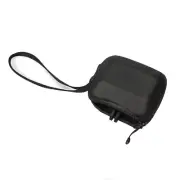 Action Camera Carrying Case Secure Storage With Drop Proof Strap Leather Bag