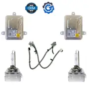New OEM Xenon Headlight Kit Module Ballast Wire Bulb D3S 2PCS GM MOPAR MERCEDES