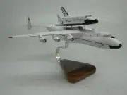 Antonov An-225 Mriya Strategic Airlifter Airplane Mahogany Wood Model Large New