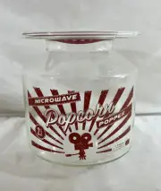 Catamount Prepara Microwave Popcorn Popper 2.5 Quart NEW IN BOX w/ Silicon Lid