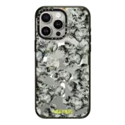 iPhone 15 Pro Max Impact Case MagSafe Compatible AF BLACK FLWRS